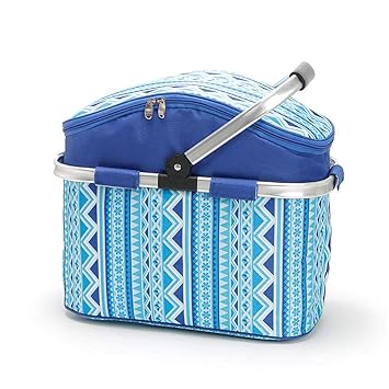 ZLI Picnic Cesta 26L Bolsa de refrigerador para Acampar, Cerveza ...