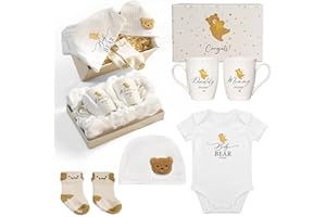AW BRIDAL New Parents Gifts for Couples 2025, New Mom Gifts for Women After Birth, Baby Gift Basket for Gender Reveal Boys Girls Baby Shower, First Time Mom Pregnancy Gift with Mom and Dad Coffee Mugs
