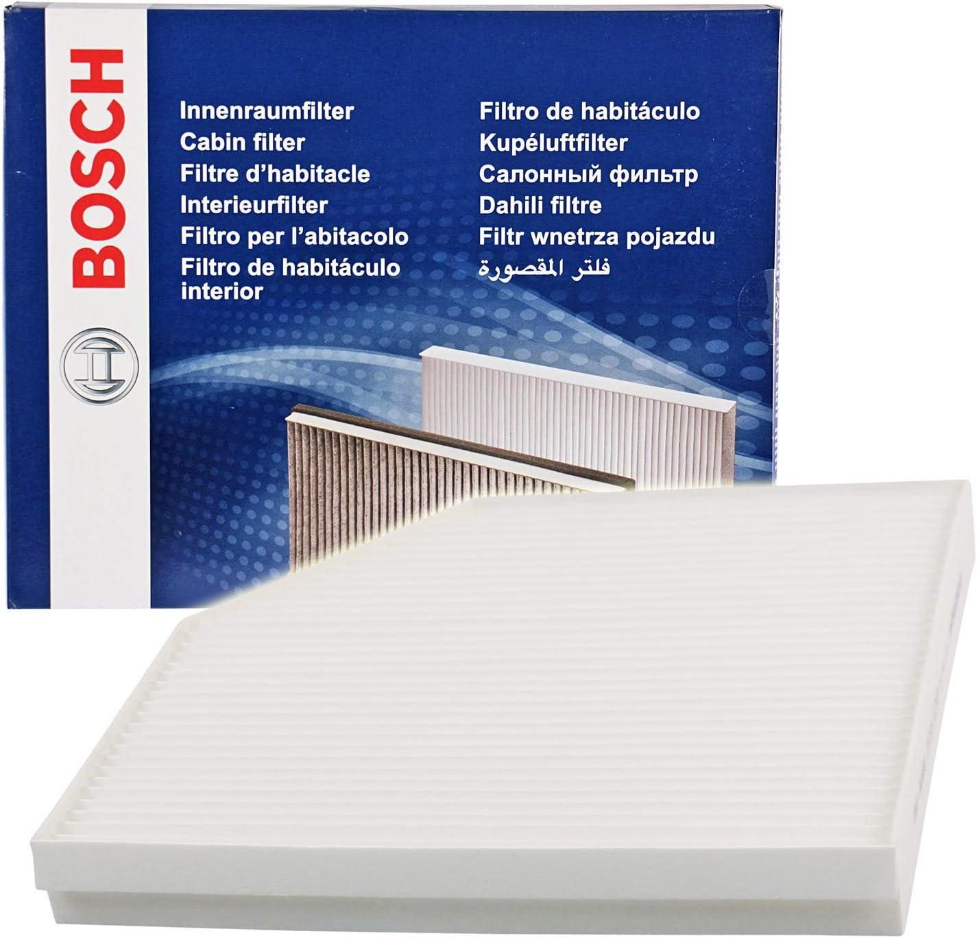 Bosch M5016 Standard Cabin Filter, Replacement Filter - Filters Pollen and Dust for Cleaner Air Inside the Vehicle