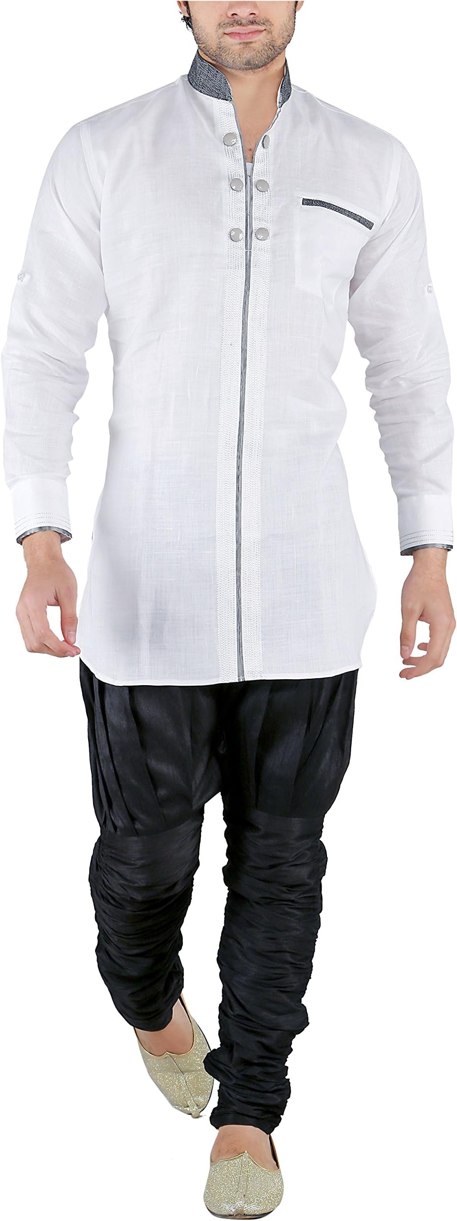 Looks Men's Linen Kurta and Pyjama Set