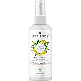 ATTITUDE Hand Sanitizer Spray for Adults and Kids, Made in Canada, EWG Verified, Kills Bacteria and Germs, Vegan, Lemon Leave