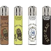 Clipper Lighter 4 Pack (Zig Classic)