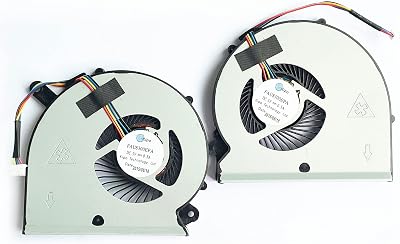 Fleshy Leaf CPU GPU Cooling Fan for Gigabyte Aero P64 P65 RP64 RP65W V8 X9 Y9