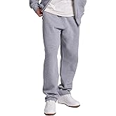 Russell Athletic Men's Dri Power Fleece Open Bottom Sweatpants with Pockets, Relaxed Fit, Moisture Wicking