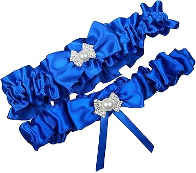 plus size blue garter
