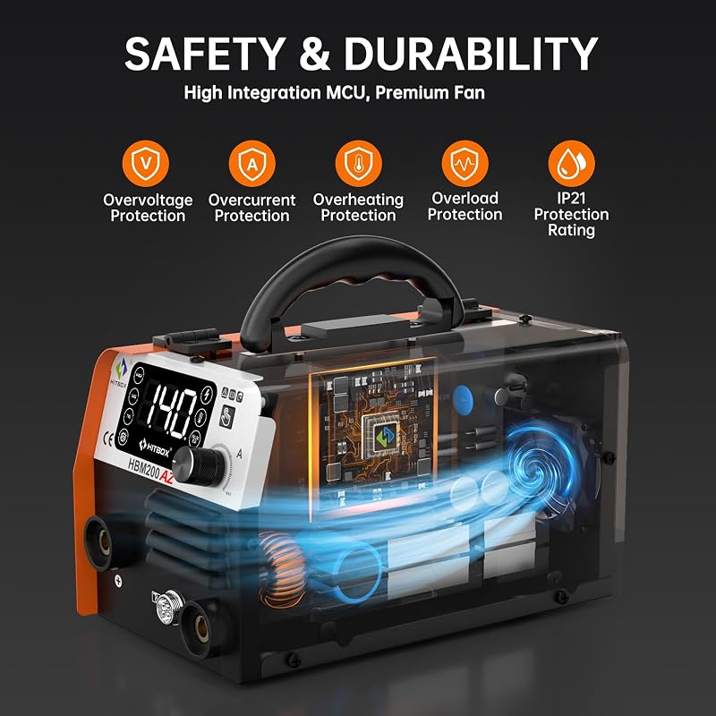 4-in-1 MIG-Schweißgerät IGBT-Inverter Gas/Ohne Gas ARC Lift-TIG