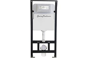 Swiss Madison SM-WC426 Concealed in-Wall Toilet Tank Carrier System Wall-Hung Dual Flush, 20" L