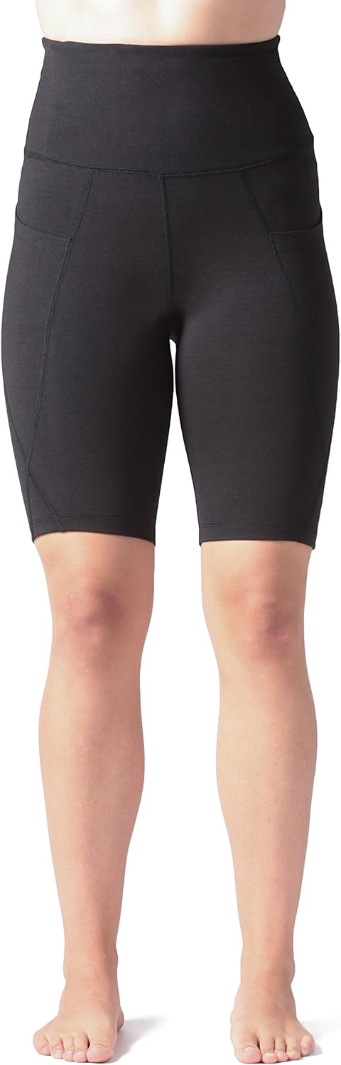 Fishers Finery Women's Ecofabric Active Yoga High Waist Workout Shorts at  Women’s Clothing store