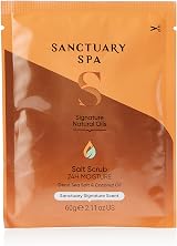 Sanctuary Salt Body Scrub Natural Sea Salt 60g Orange Vegan Cruelty Free view 1