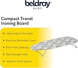 Beldray Tabletop Ironing Board 76 x 31cm Ikat Cover Felt Underlay view 2