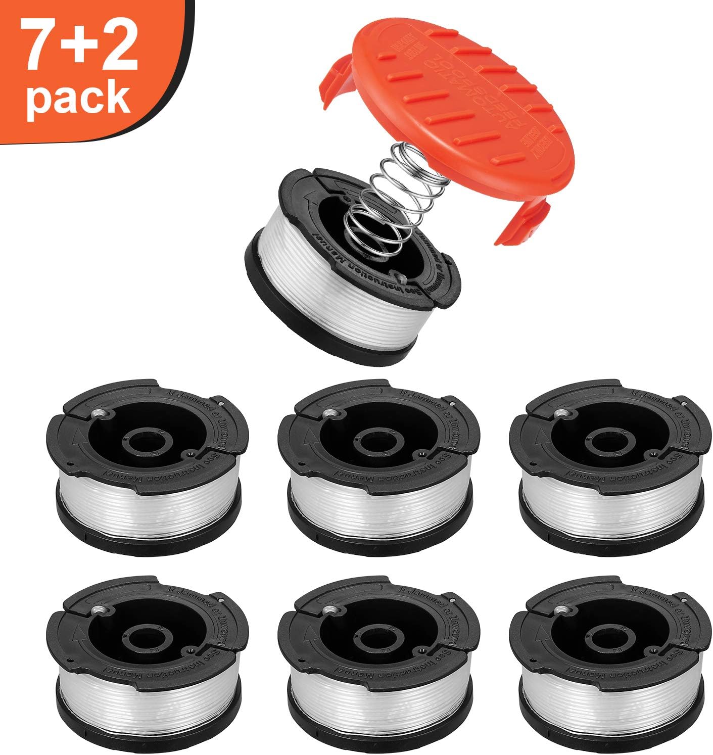 thumbnail interactive-video image 1 of Rotary Vortex Trimmer Line - .155 X 420' 5lb Spools (QTY 2) Commercial Grade USA 1 of 2