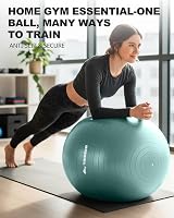 Trideer Professional Exercise Ball Anti-Burst Gym Ball 200kg Pump Included view 2