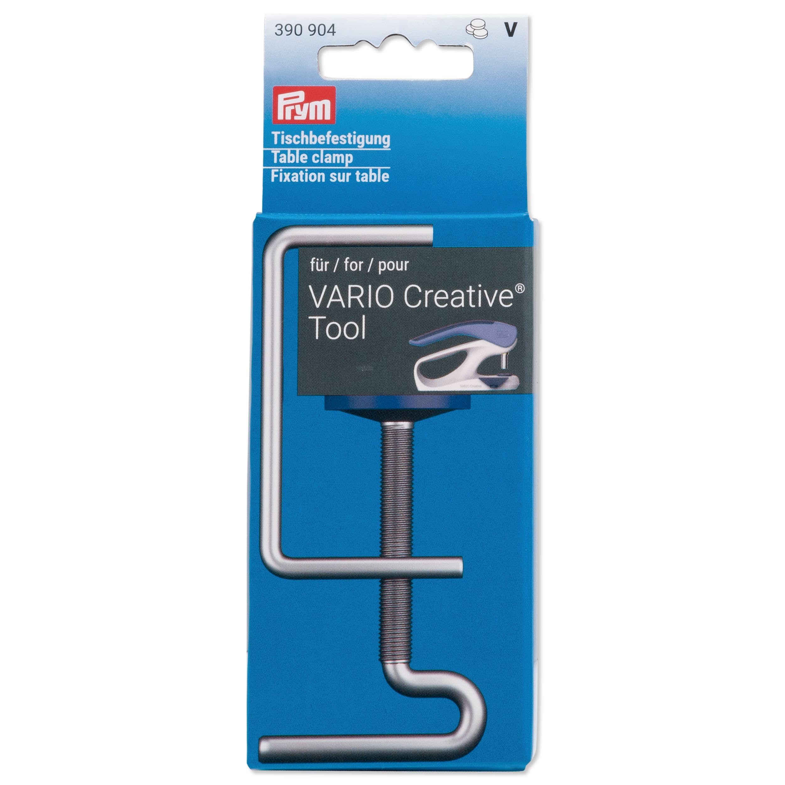 Prym Vario Creative Tool 390904 Table Mount, Silver