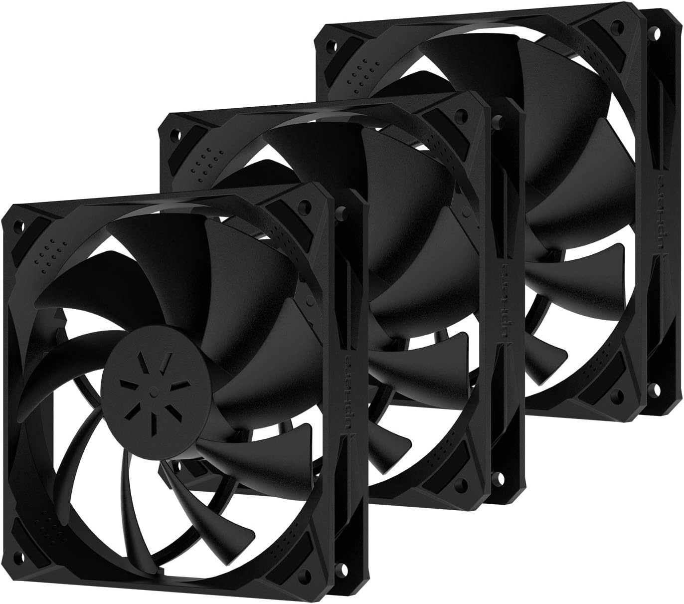 upHere 120mm PWM 4PIN Case Fan Low Noise High Airflow Ultra Quiet High