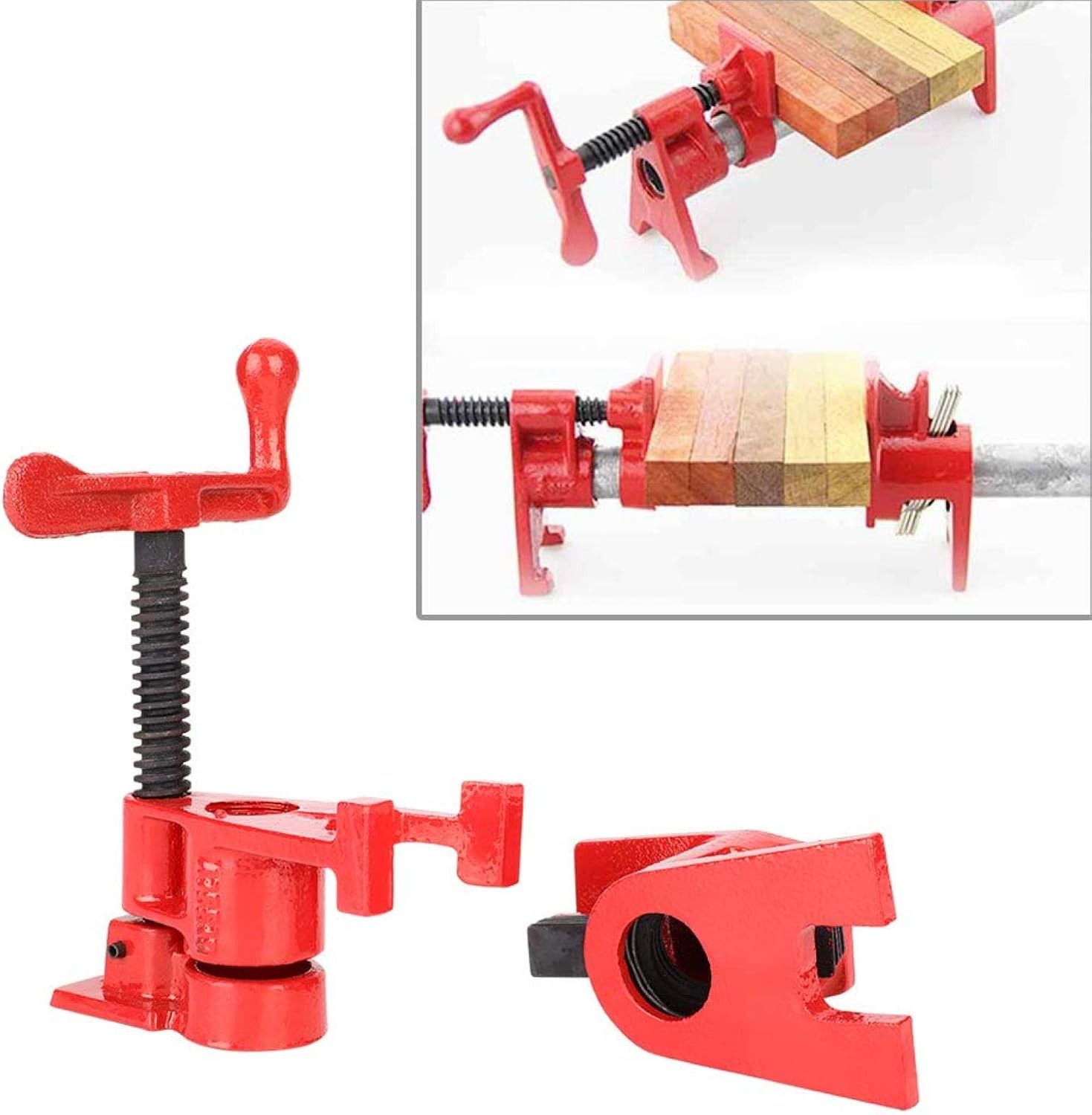 4 Set 26.5mm Quick-Grip Clamps Set Quick Release Heavy Duty Wide Base ...