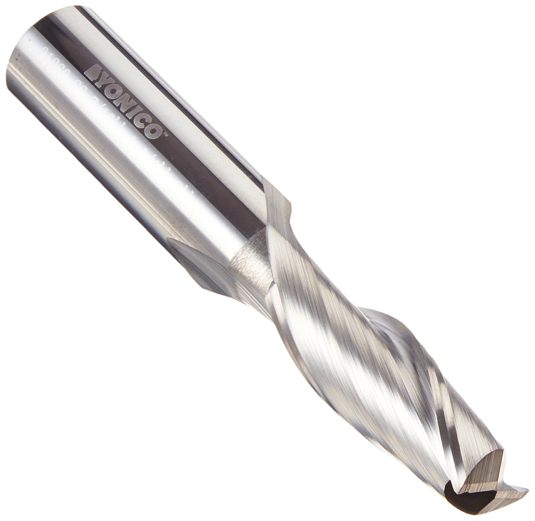 Yonico 31260-SC - Upcut Spiral End Mill CNC Router Bit, Diameter: 7/16", Cutting Height: 1-1/4", Flutes: 2-1/2" Shank