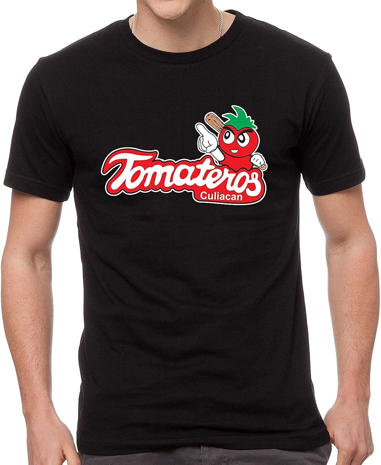 Tomateros de Culiacan Baseball Men's TShirt Crew Neck 100