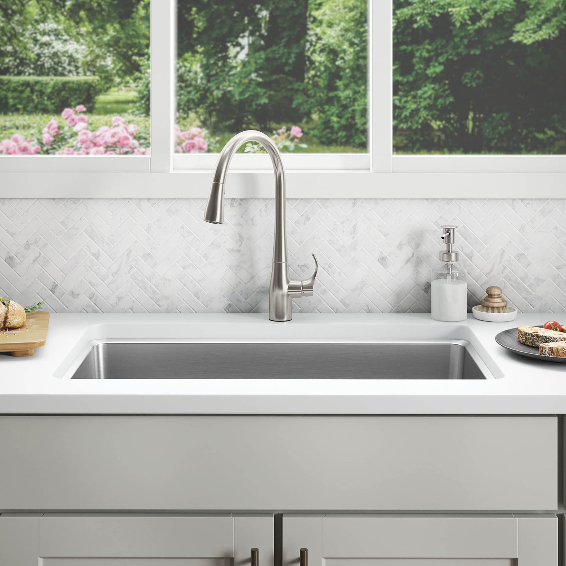 Mua Kohler K28901NA Kitchen Sink Fixture trên Amazon Mỹ chính hãng