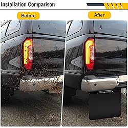 2" Hitch Mounted Mud Flaps, 00108 Heavy Duty Mud