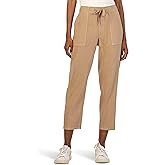 KUT from the Kloth Women's Petite Rosalie-Drawstring Pants with Porkchop Pockets in Khaki