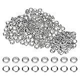 HARFINGTON 200 Set Color Round Grommets 6mm