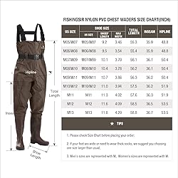FISHINGSIR Fishing Waders for Men with Boots Womens