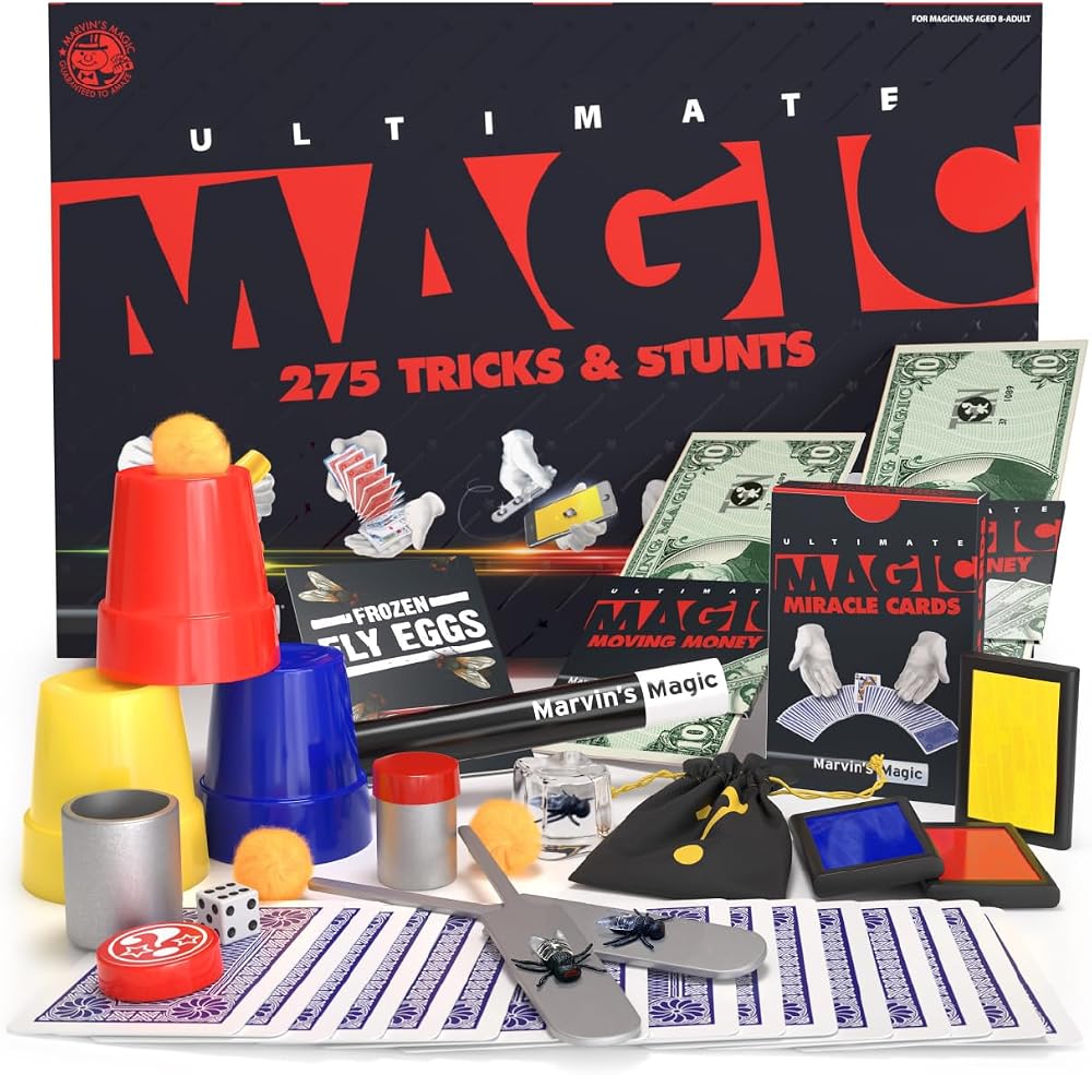 Marvin's Magic Kids Magic Set 275 Tricks Age 8+