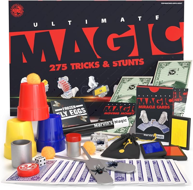 Marvin's Magic Kids Magic Set 275 Tricks Age 8+