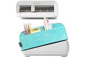 TRO&HOM Dust Cover Compatible with Cricut Joy Xtra, Cover for Cricut Joy Xtra Machine, 2 Front Pockets for Accessories and Supplies