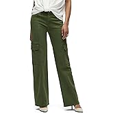 Hudson Womens Rosie High-Rise Cargo Wide Leg