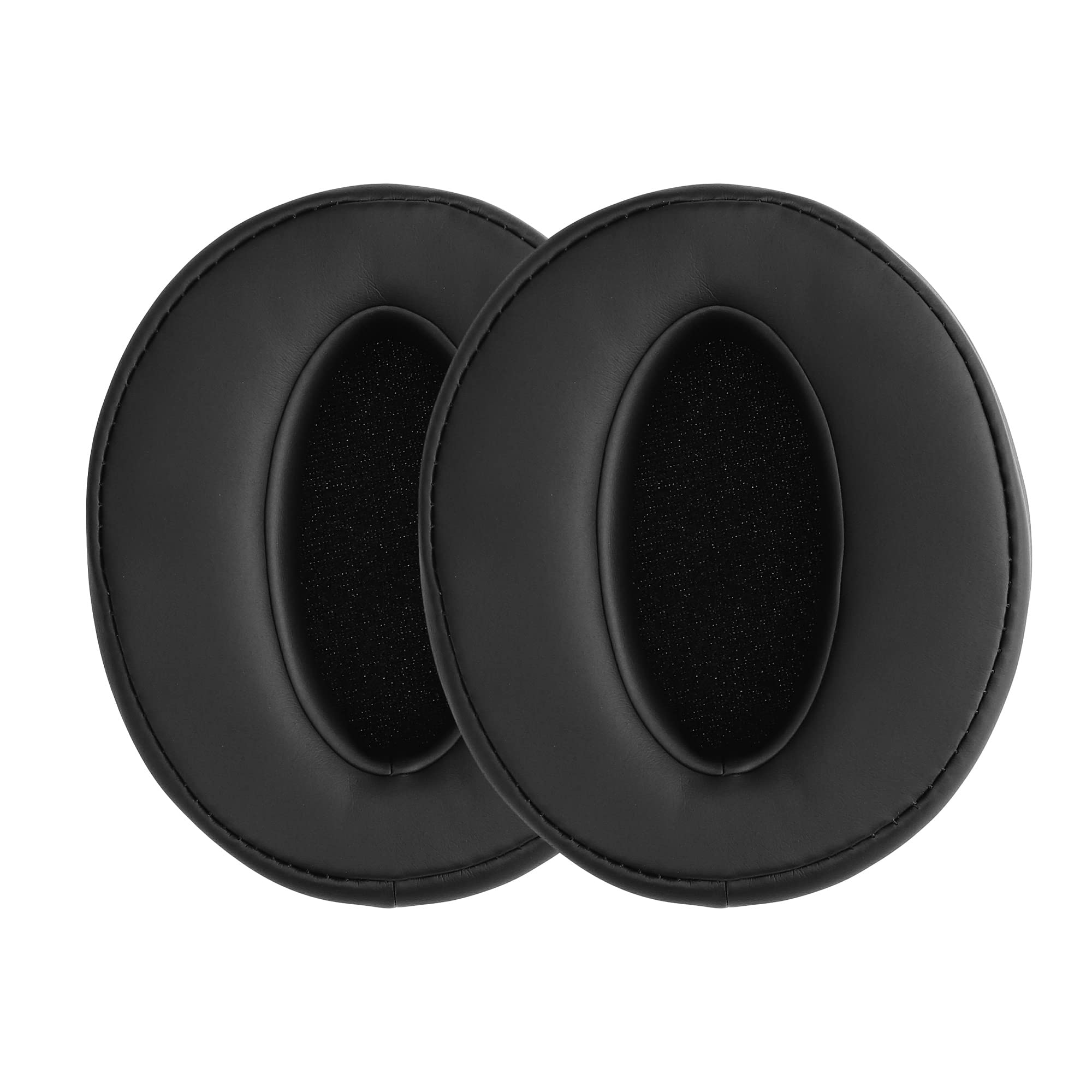 kwmobile 2x Headphone EarpPads for Sennheiser HD400S / HD450SE / HD458BT Replacement Ear Pads - Headphone Ear Covers - Black