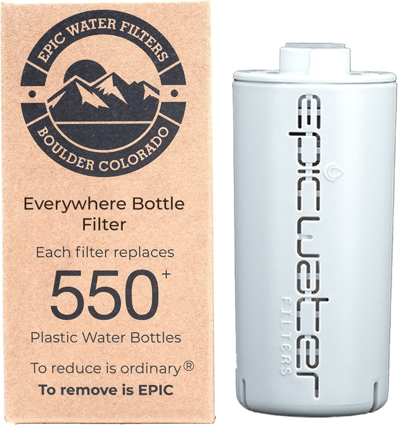 Epic Water Filters Everywhere Bottle Filter