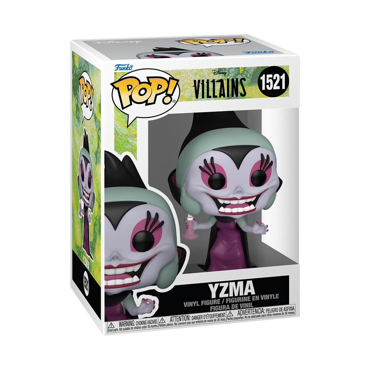 Funko Pop! Disney: Villains - Yzma - Disney Villains - Collectable Vinyl Figure - Gift Idea - Official Merchandise - Toys for Kids & Adults - Movies Fans - Model Figure for Collectors and Display