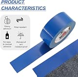 WELSTIK Blue Duct Tape Waterproof 50mm x 41M 7.5 Mil Thick for Repairs DIY view 3