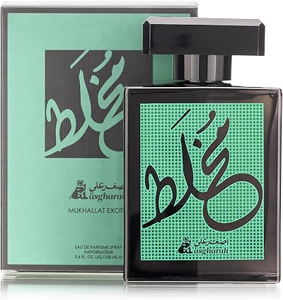 A ASGHARALI Mukhallat Oud Perfume Spray Oriental Rose Musk Saffron 100ml