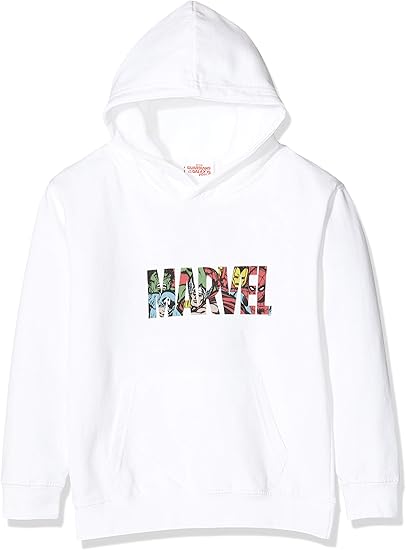 White marvel sweatshirt Clearance