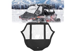 KEMIMOTO Soft Rear Windshield Cargo Bed Cover, Compatible with 14-23 RZR XP 1000 / Polaris RZR XP 4 1000 Accessories, Waterpr