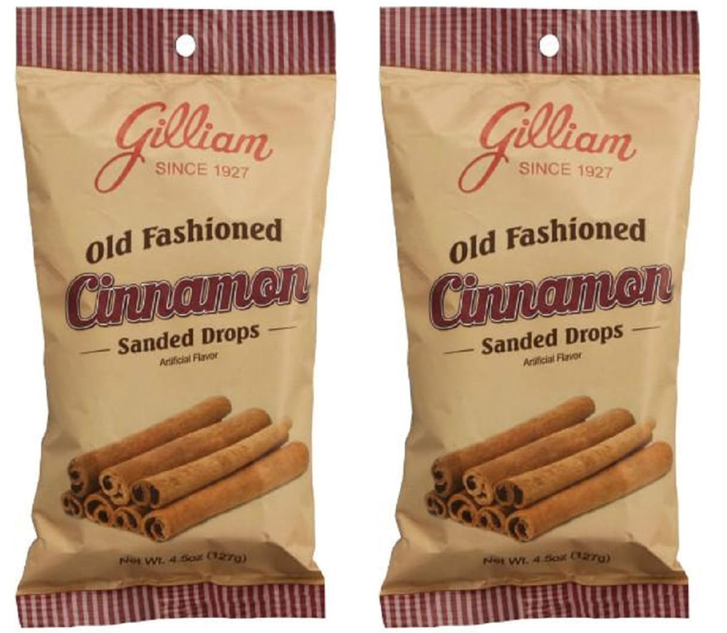 Gilliam Old Fashioned Candy Flavored Sanded Cinnamon Drops