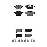 SIM Front Rear Semi-Metallic Brake Pads Kit