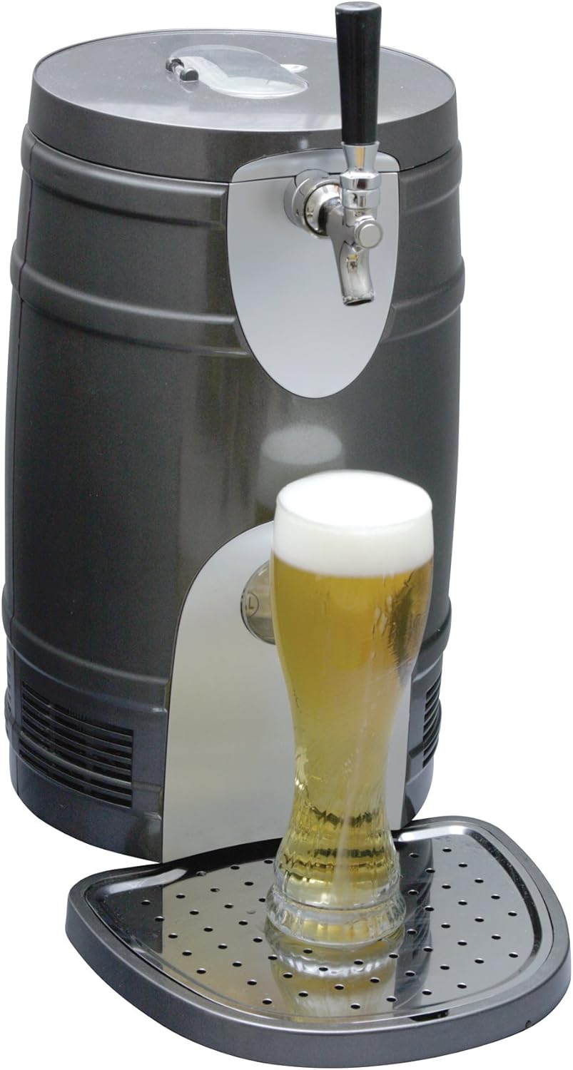Koolatron Ktb05Bn 5Liter Beer Keg Chiiler, Silver Amazon.co.uk