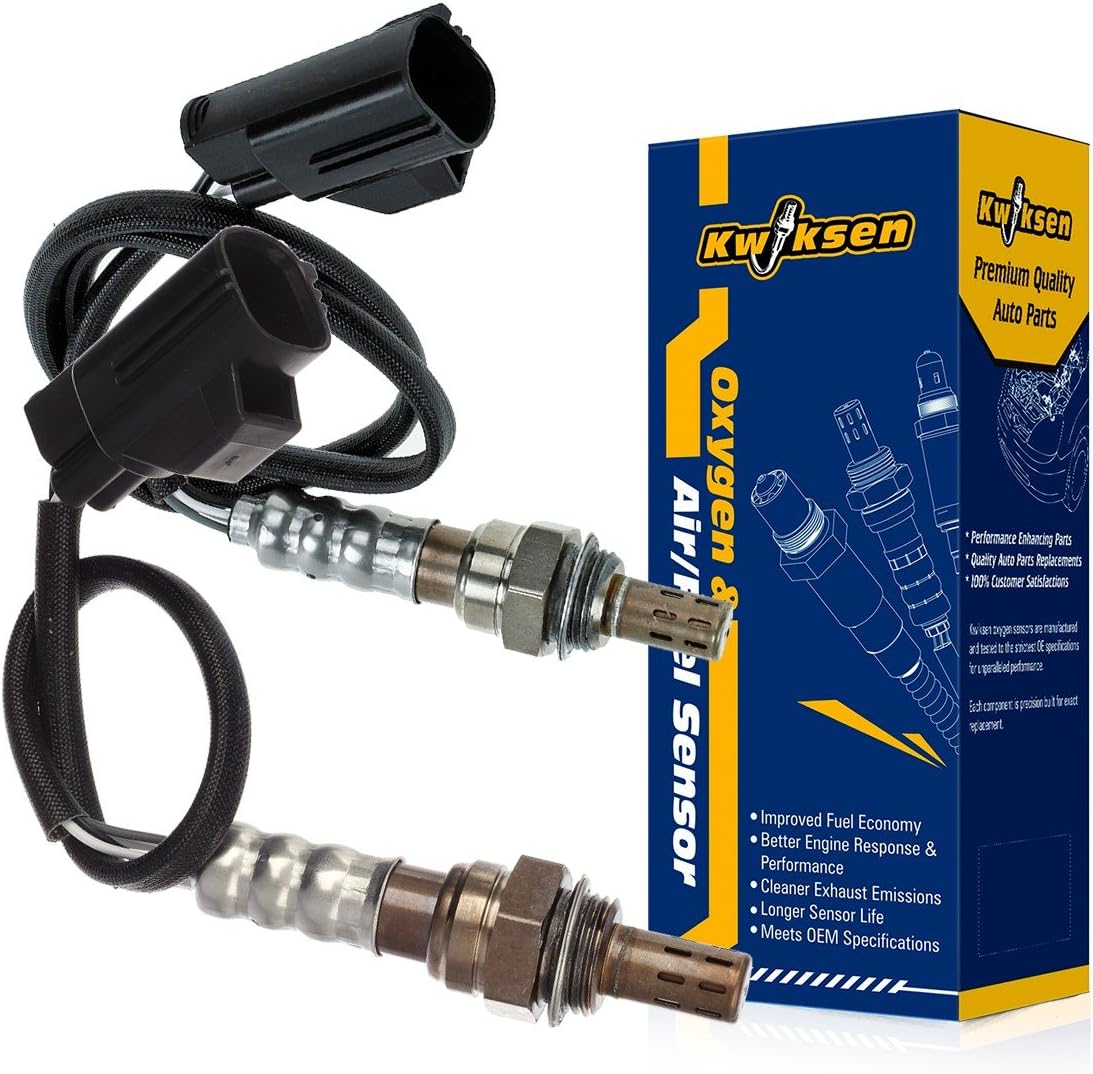 Kwiksen 2pcs Oxygen O2 02 Sensor Upstream&Downstream Sensor 1 2 Replacement for Ford Focus L4 2.3L 2003 2004 2005 2006 2007/Ford Focus L4 2.0L 2005/Ford Focus L4 2.0L PZEV 2006