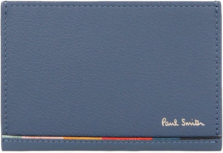Amazon ポールスミス Paul Smith レイヤードストライプ 単パスケース 薄型 定期入れ 単パス メンズ 純正化粧箱 ショップバッグ付き 8594 Bps171 グレーブルー 定期入れ