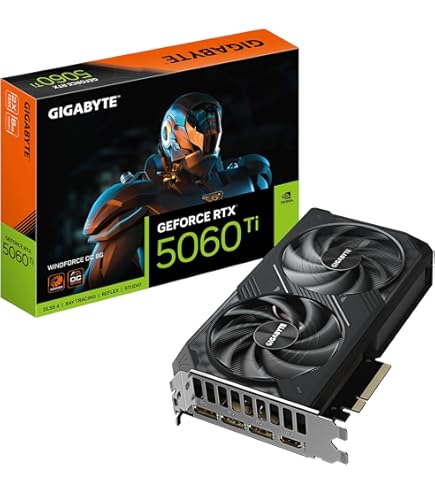 Gigabyte Placa gráfica NVIDIA GeForce RTX 4060 Ti WINDFORCE OC