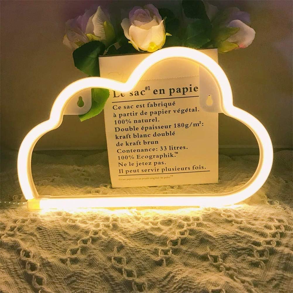 chunnron Neon Sign Neon Light Decorative Lamps For Home Neon Signs For Wall Childrens Bedroom Accessories Lamps For Home Decoration Home Decor Lights For Wall cloud