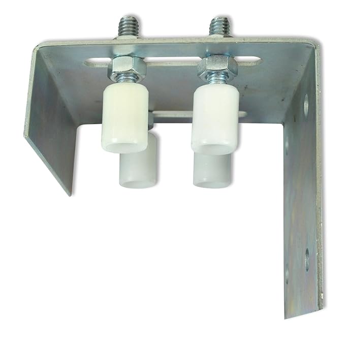 Führungsbock Für Schiebetore Mit 4 Rollen 30 Mm, Einstellbar