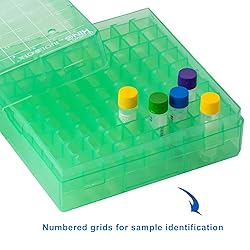 CryoKing 2in 81 Well PP Cryogenic Boxes, Microtube