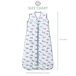 TADO MUSLIN Toddler Sleep Sack, 70% Viscose and
