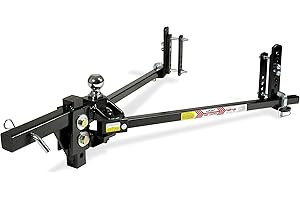 Equal-i-zer 4-point Sway Control Hitch, 90-00-1069, 10,000 Lbs Trailer Weight Rating, 1,000 Lbs Tongue Weight Rating, Weight Distribution Kit Includes Standard Hitch Shank and 2-5/16" Ball