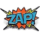Kolorspun Zap Comic Book Enamel Lapel Pin