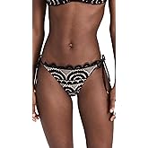 PQ Swim Women's Lace Tie Side Full Bikini Bottoms